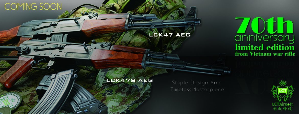 新製品】LCTからAK47 & AK47S 70周年記念限定モデルが発売予定: サバゲ 